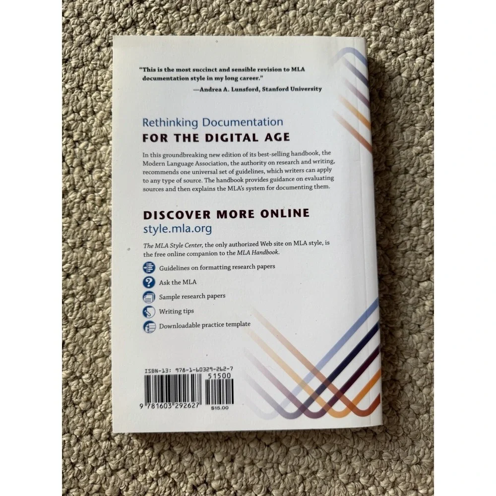 N/A mla handbook